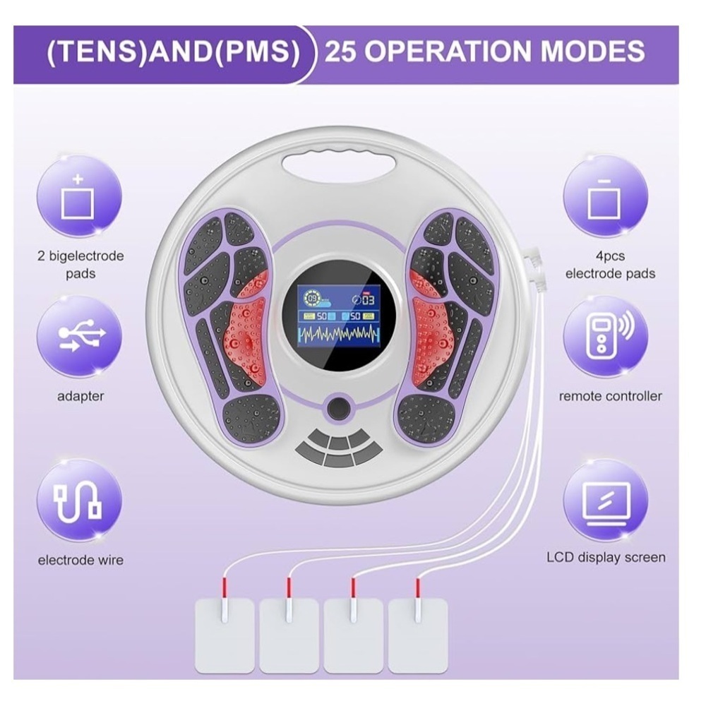 EMS Foot Massager,25 Operation Modes - Picture 3 of 10